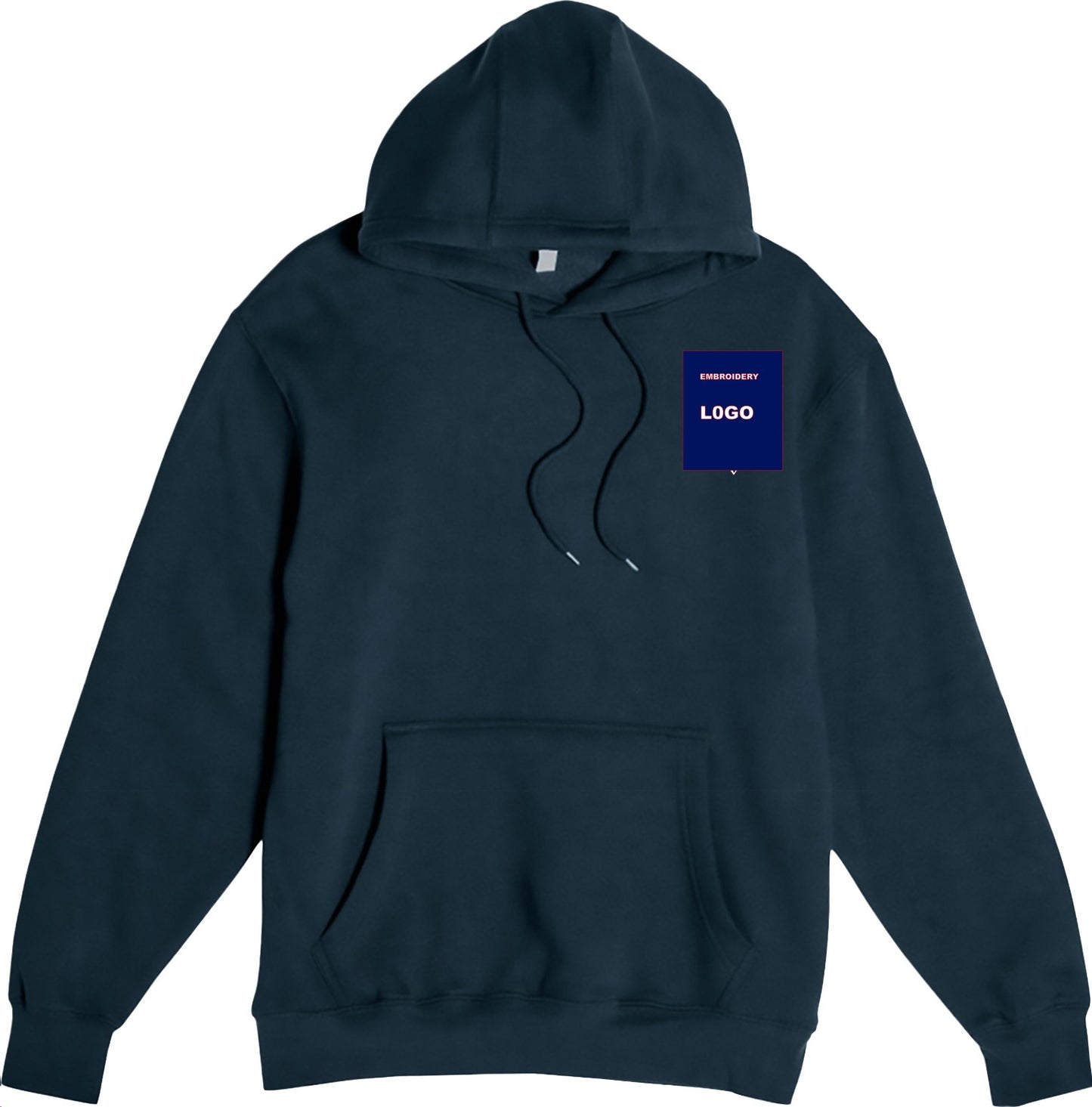 Custom Embroidery Design Premium Pullover Hoodie